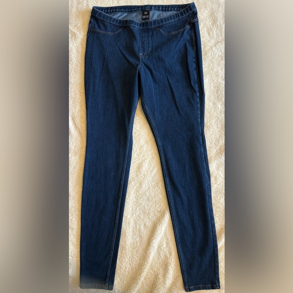 HUE Women's Deep Blue Jeggings